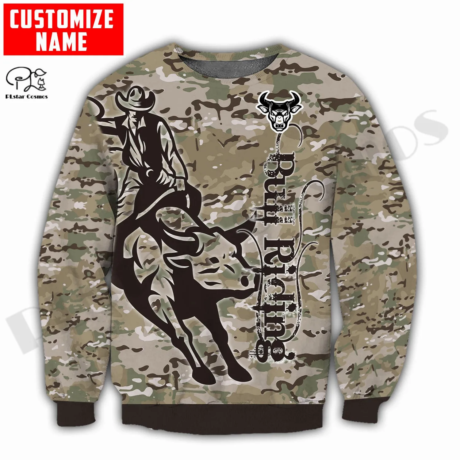 Новейшие камуфляжные повседневные толстовки унисекс PLstar Cosmos 3 с принтом и