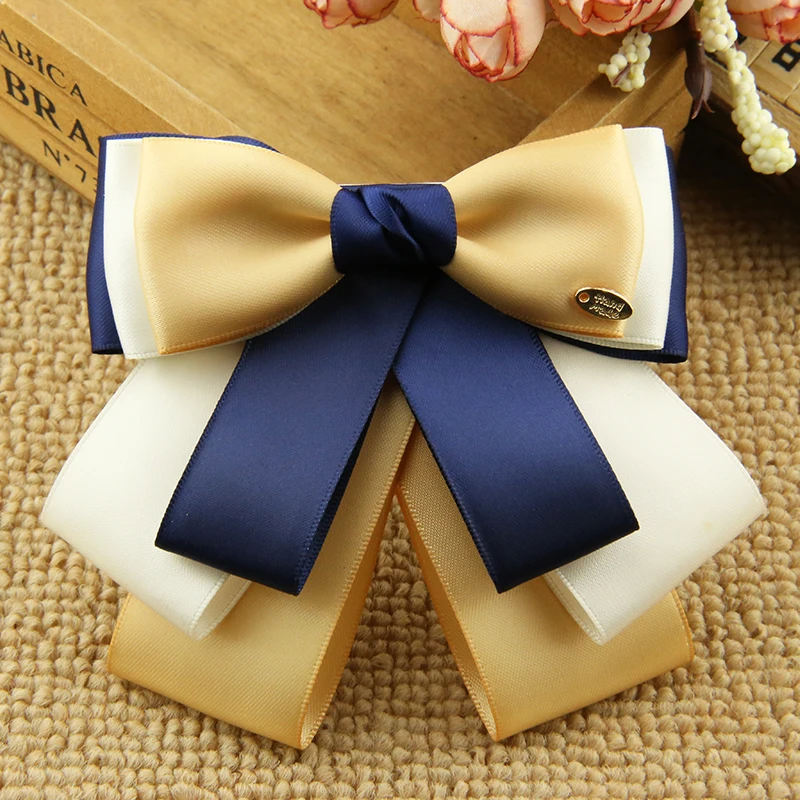 Я Remiel Лидер продаж Ручная работа Лента галстук бабочка с цветком для женщин