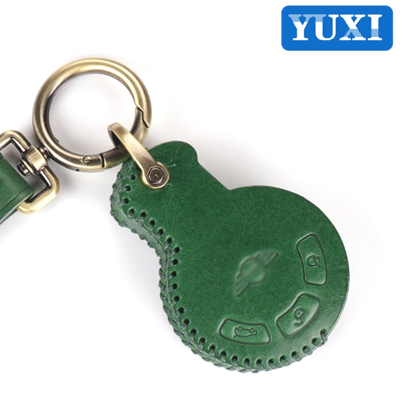 

Leather key case protector For BMW MINI ONE COOPER S R55 R56 R60 R61Countryman Clubman Car Key Shell
