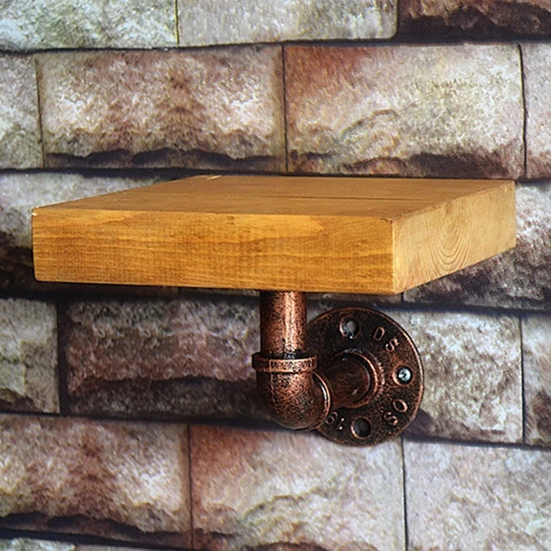 Горячая Распродажа промышленная винтажная стильная железная труба Настенная