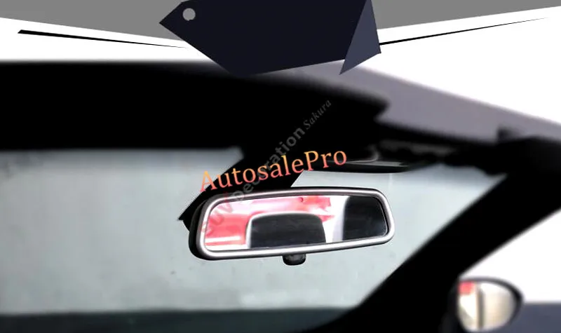 

FOR BMW X1 F48 2016 2017 Metal Interior Sunroof Front Rearview Mirror Frame Cover Trim New