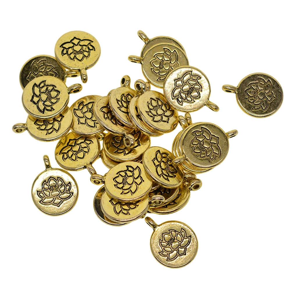 Подвески женские круглые винтажные 15x19 мм 30 шт. | Украшения и аксессуары