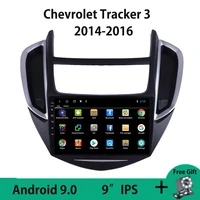 android 9 0 car radio for chevrolet tracker 3 2014 2015 2016 wifi 2din no 2din multimedia video player 9 inches ips touchscreen