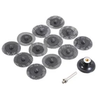 Mayitr 40 шт. 2 ''шлифовальный диск 40120240 Grits шлифовальный диск с оправкой для шлифовальных инструментов