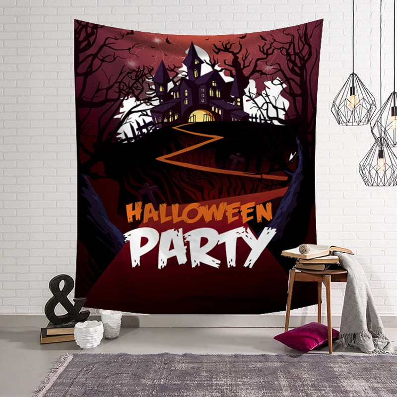 Хэллоуин вечерние таинственные домашние гобелены настенный для дома