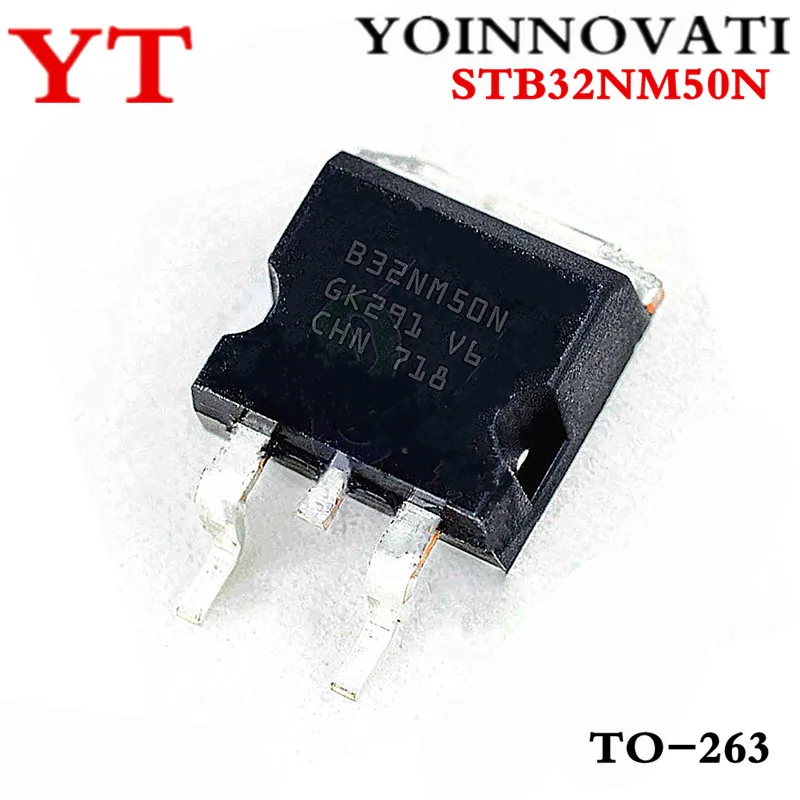 10 шт./лот STB32NM50N STB32NM50 32NM50 MOSFET N CH 500V 22A D2PAK-263 IC лучшее качество