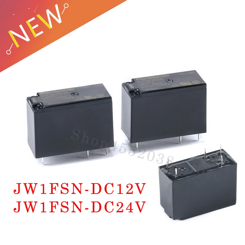 Реле JW1FSN DC12V AJW4211 AJW4212 5PIN dc 12v 24v 10A 2 шт./лот|Реле| |