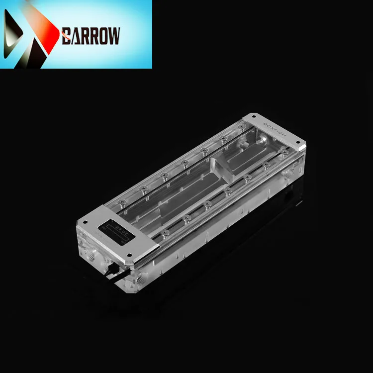 Barrowch коробка для рыбы черный серебристый красный резервуар воды акриловый