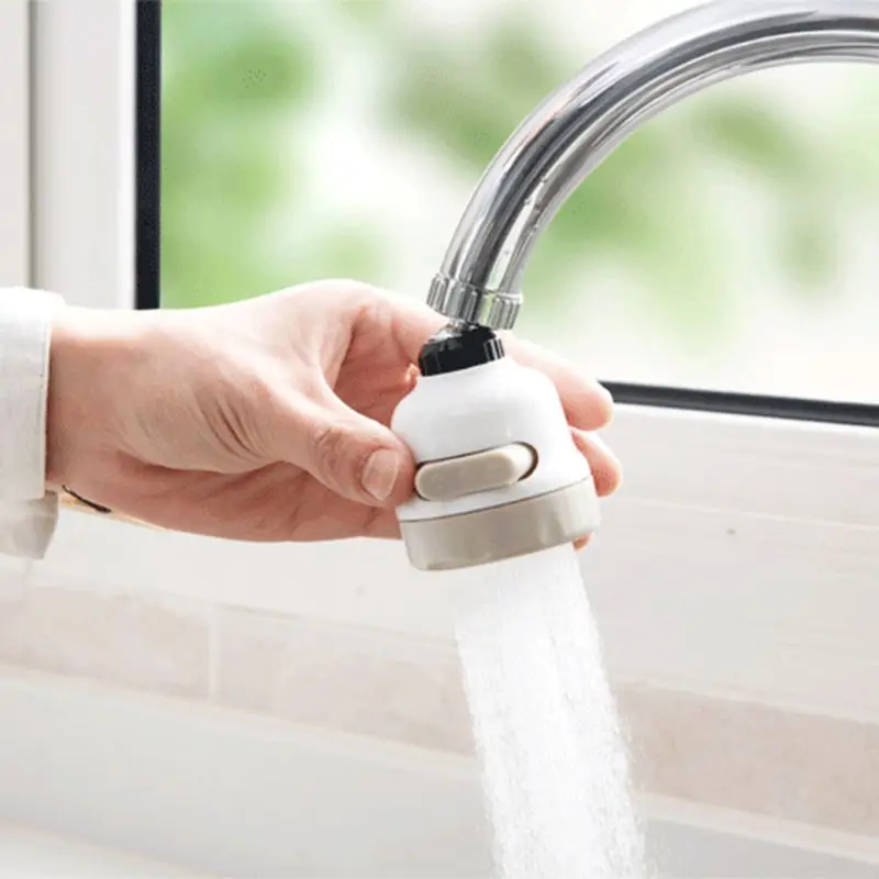 

22mm/24mm 3 Modes Faucet Aerator Water Swivel Sprayer Filter 360 Rotation Water-Saving Diffuser Pressurized Bubble Nozzle