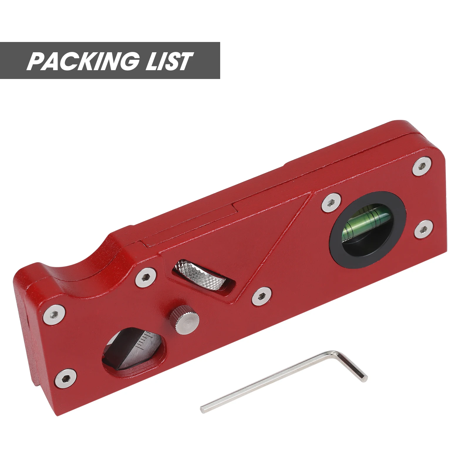 

Portable Chamfer Plane Quick Edging Trimming Plane Handheld 45 Bevel Plane DIY Flanging Tool Multifunctional Woodworking Tool