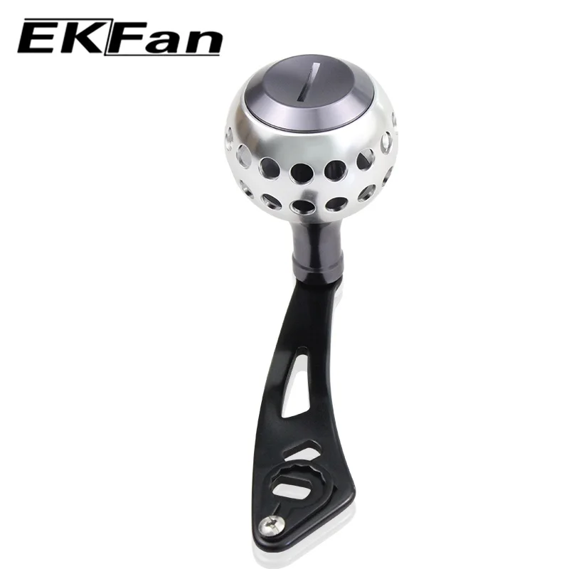 

Length parts Fishing Arm handle knob Shimano Component Ekfan Aluminum for reel silver black abu alloy fishing 90MM Daiwa