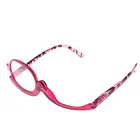 Женские очки для макияжа для чтения вращающиеся откидные очки для макияжа пресбиопические + 1,00 до + 4,0