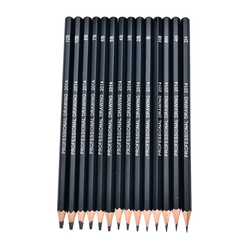 

Professional Sketch Drawing Pencil Art Set Hb 2B 6H 4H 2H 3B 4B 5B 6B 10B 12B 1B Painting Pencils Stationery Supplies