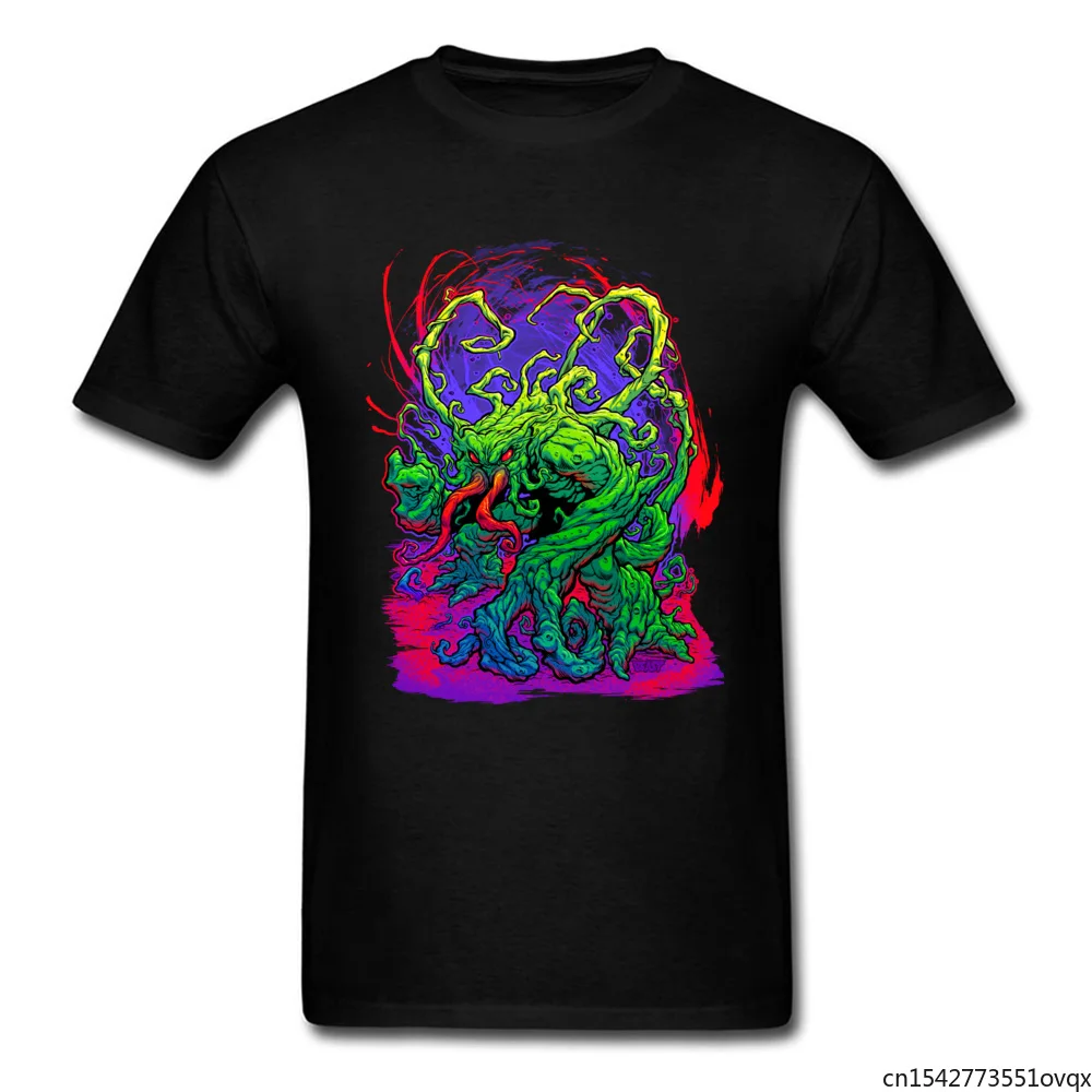 

Fashion Pure Crazy T Shirt Cthulhu Sweatshirts Funny Design Fashion Tee Shirt Casual Tops