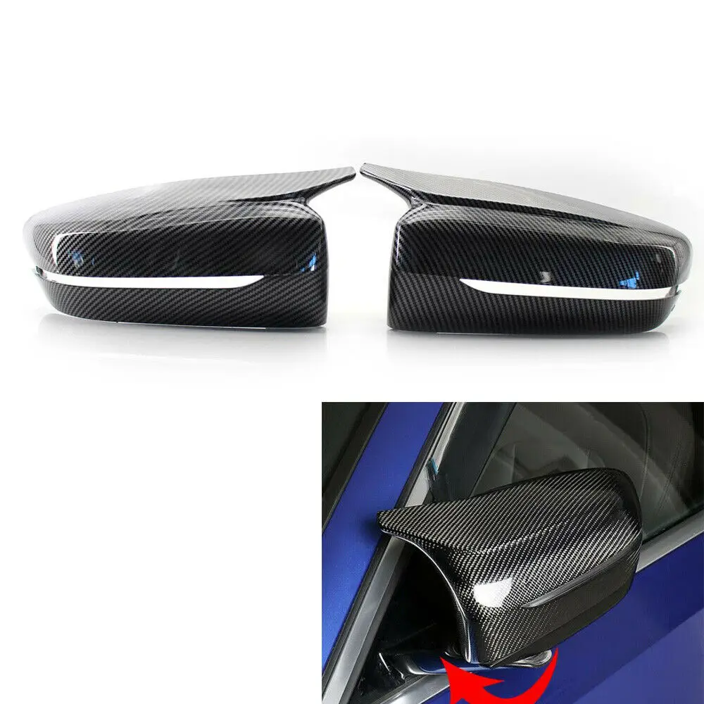 

Колпачки для зеркал для BMW G20 G28 G30 G38 G11 G12 2017 + крыло заднего вида из углеродного волокна