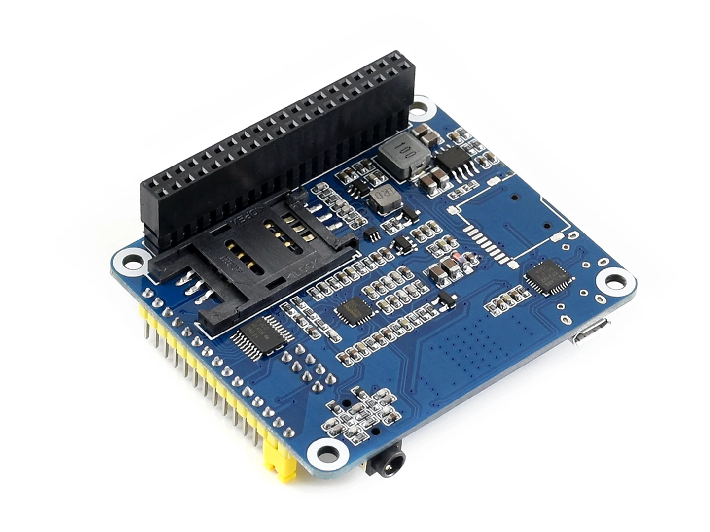 Waveshare SIM7600A H 4G шляпа для Raspberry Pi LTE Cat 4 / 3G ГНСС Северная Америка|Демонстрационные