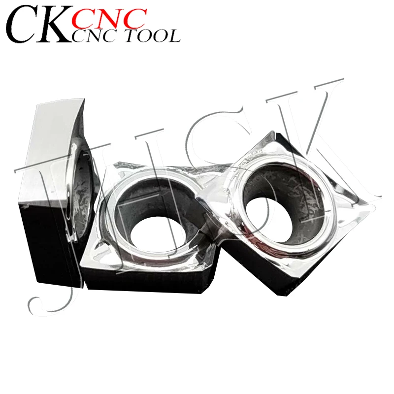 

CCGT060204 AK H01 CCGT09T304 CCGT09T308 Rotary Tool Aluminum Cutter Blade Insert for CNC Cutting Tools Tools AL + Tin Alloy Wood
