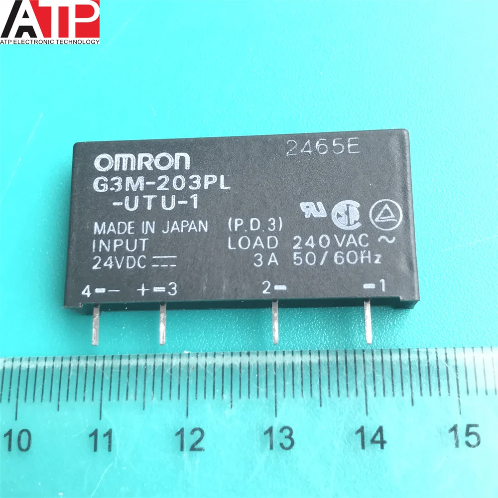 

1PCS original G3M-203PL-UTU-1 solid state relay 24VDC 3A genuine welcome to consult and order.