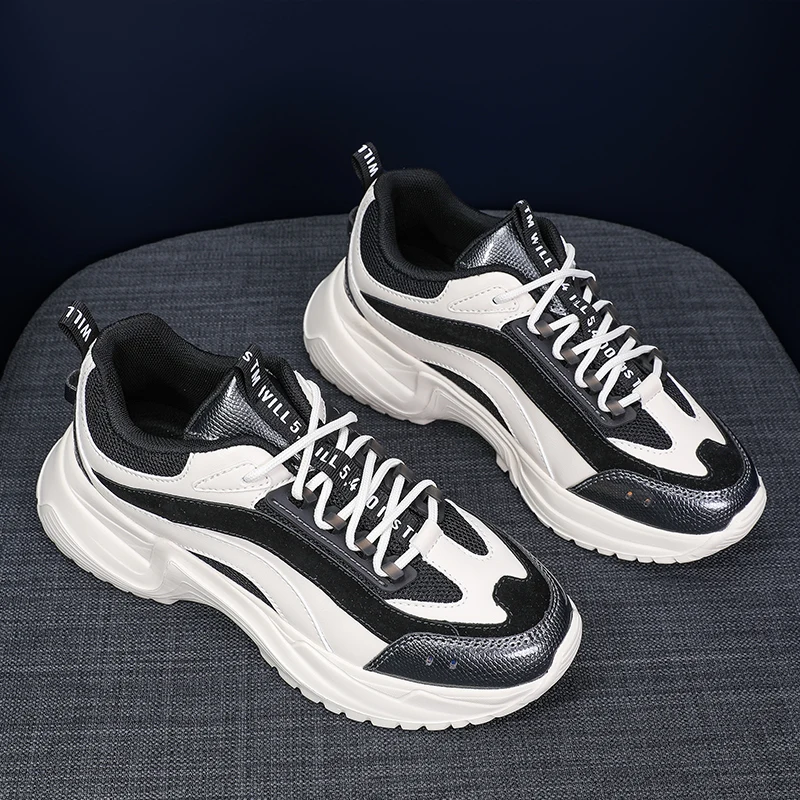 Новинка 2020 года Спортивная обувь Женская Модная для пожилых Пап бега Женские