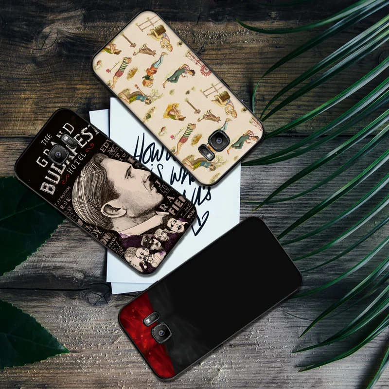 Гранд Будапешт Мягкий силиконовый чехол для телефона Samsung Galaxy S6 S8 край S7 S9 плюс S10