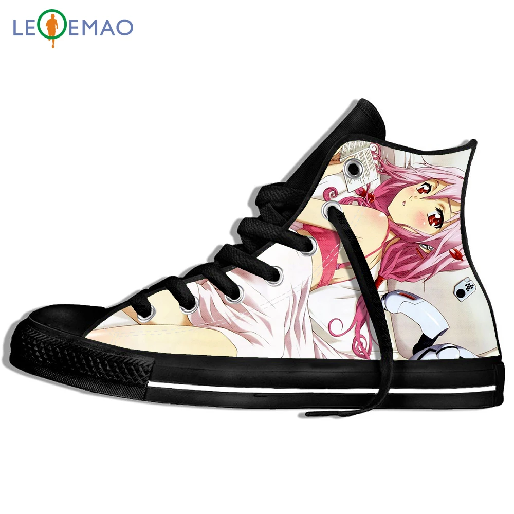 Уличная прогулочная обувь Guilty Crown для мужчин/аниме Harajuku стиль плимсоллы