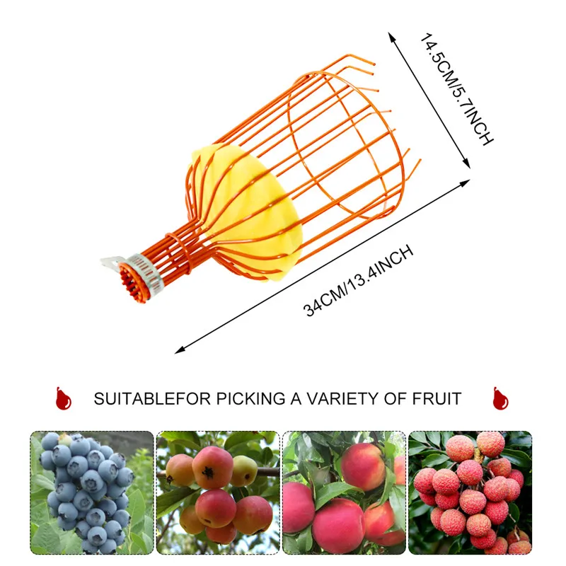 Садовые фруктовые остроконечные инструменты открытый удобный металлический
