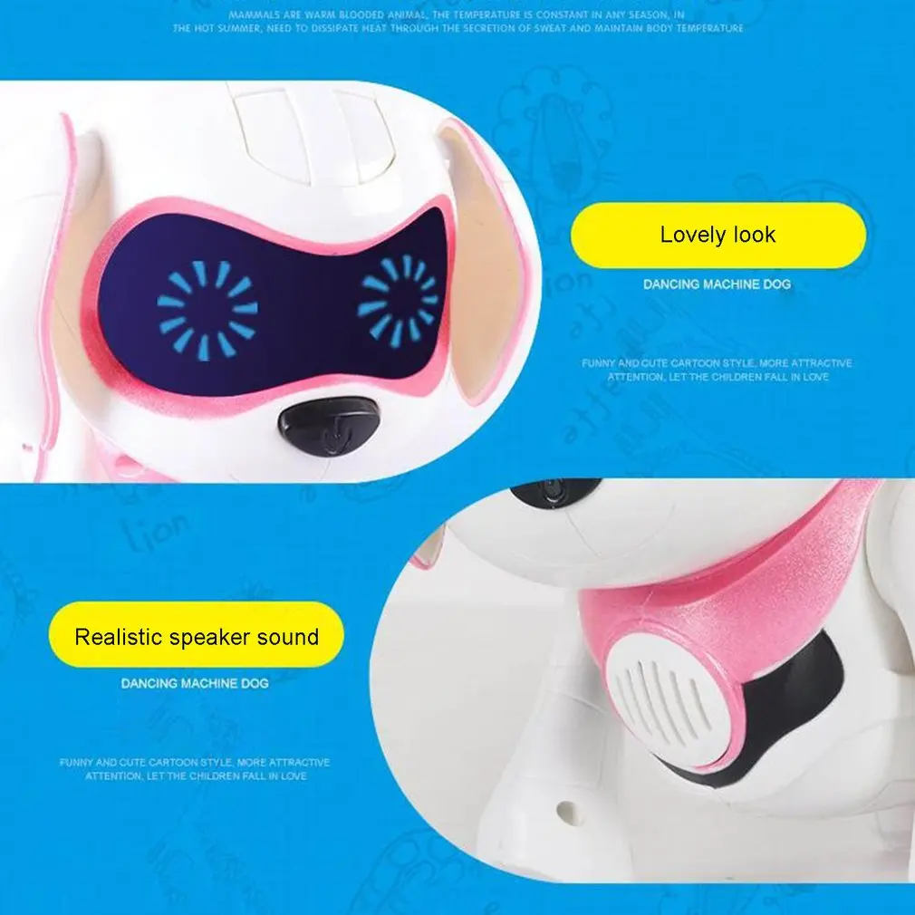 Puppy Dog Intelligent Dancing Walk Smart Remote Control RC Robot Electronic Toys for Children Toy That Walks and Barks | Игрушки и хобби