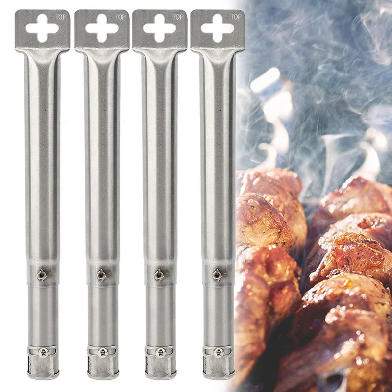 

Universal BBQ Grill Tube Burners Adjustable Stainless Steel Pipe Tube Burners Barbecue Gas Grill Parts Replacement BBQ Supplies