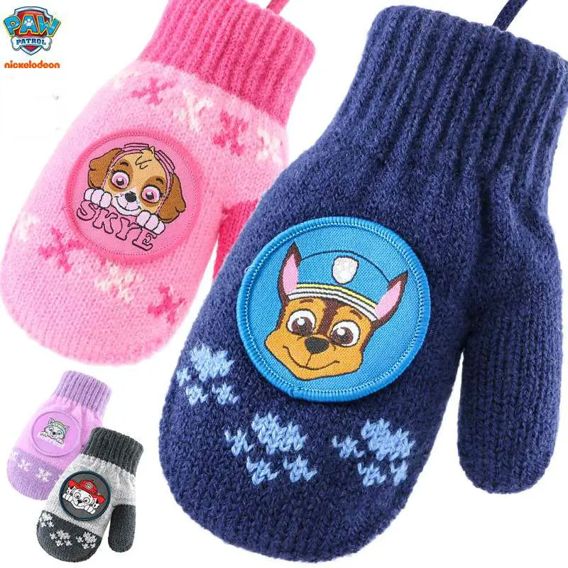 Лидер продаж 19 стилей Оригинальные перчатки из м/ф Щенячий патруль Чейз Маршалл