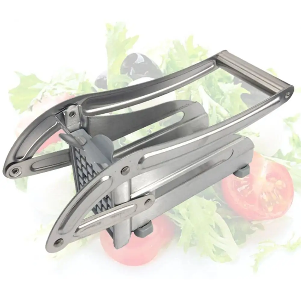 

Stainless Steel Cutting Machine Potato Cutter Kitchen Cutting Fries Tool Home Potato Slicer Cucumber Fry Potato Cutting Machine