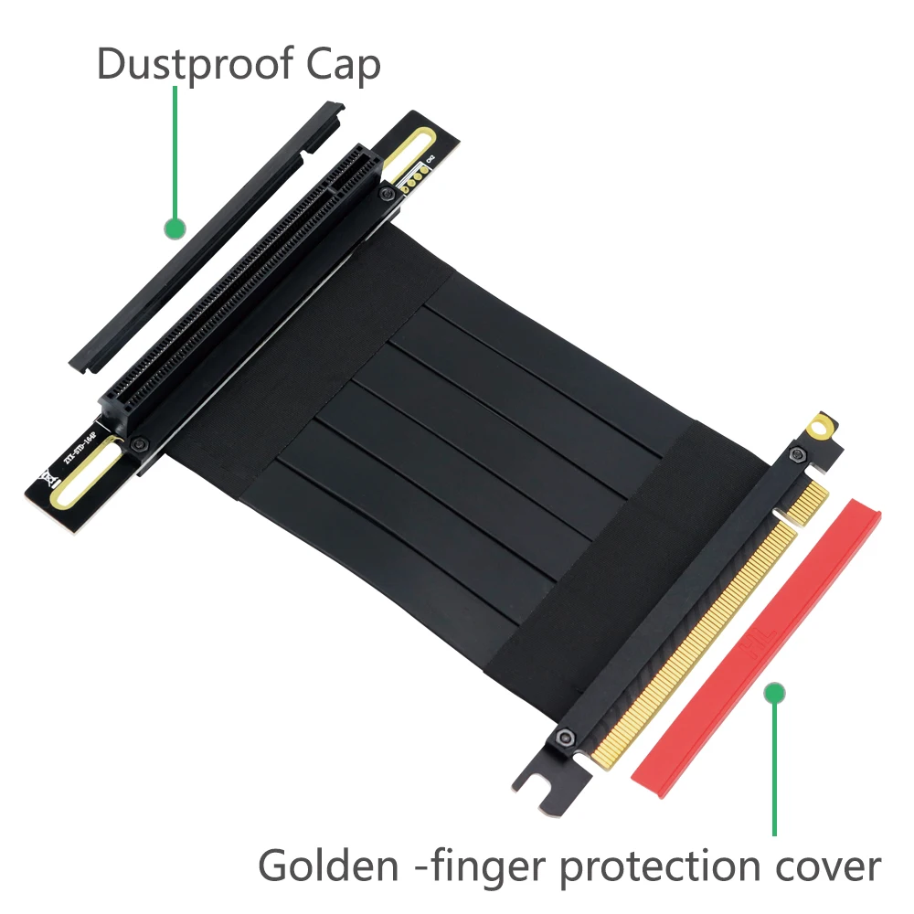 BTBcoin удлинитель PCIE Riser PCI E 16X Графический кабель x16 1ft 3ft для Tt itx чехол GTX1080TI firepro w7100