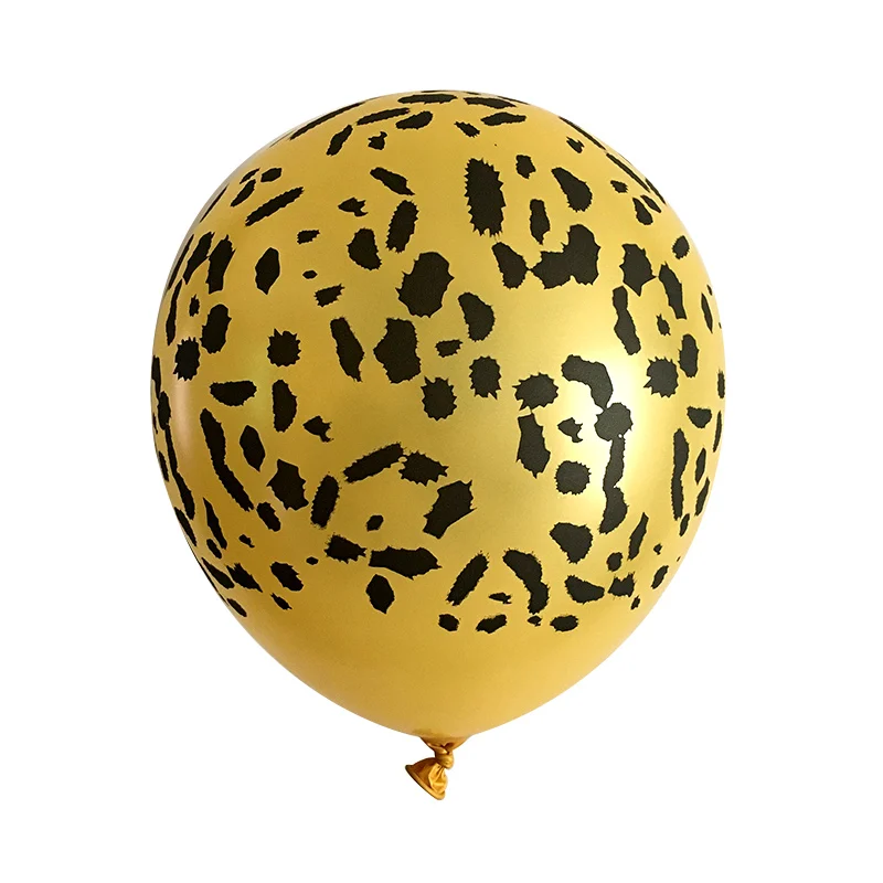 

10 pcs 12inch 2.8g Animal Latex Balloons cow tiger zebra paw leopard balloon birthday party helium inflatable globos gifts