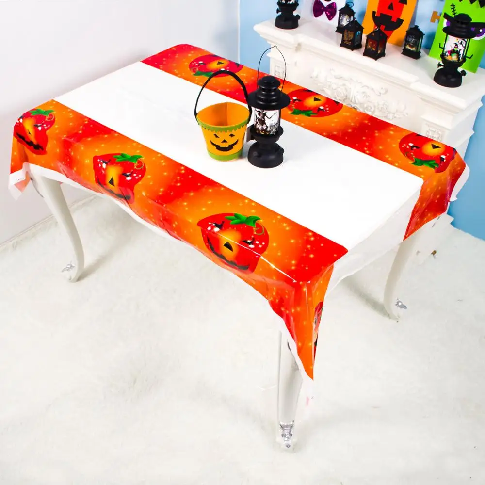Круглая сетчатая скатерть с изображением паука на Хэллоуин украшение стола для