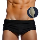 Синий цветочный принт, мужские плавки, бикини для геев, одежда для плавания, мужские водонепроницаемые плавки, пляжные шорты для серфинга, сексуальные шорты для плавания