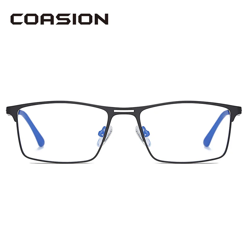 COASION мужские очки с блокировкой синий светильник квадратная металлическая