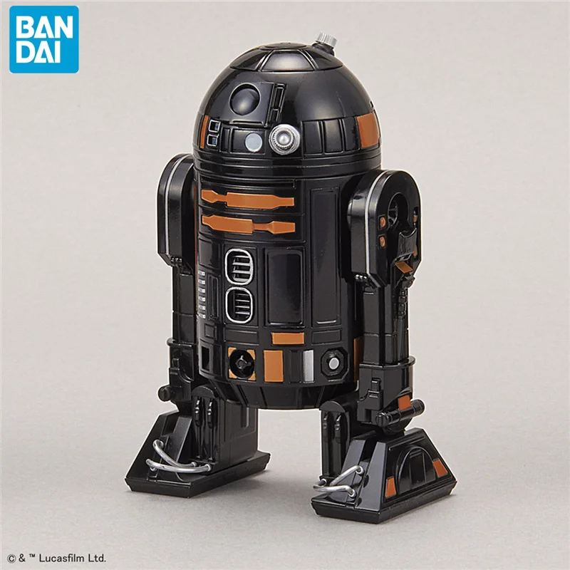 

Bandai Star Wars Assembly Model 1/12 R2-Q5 Empire Blackened Edition R2-D2 Movie & TV Action & Toy Figures Action Figure Gift