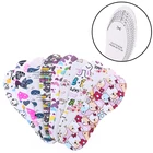 Детские стельки из пены с эффектом памяти, Удобные стельки для обуви, милые Мультяшные Дышащие стельки для мальчиков и девочек