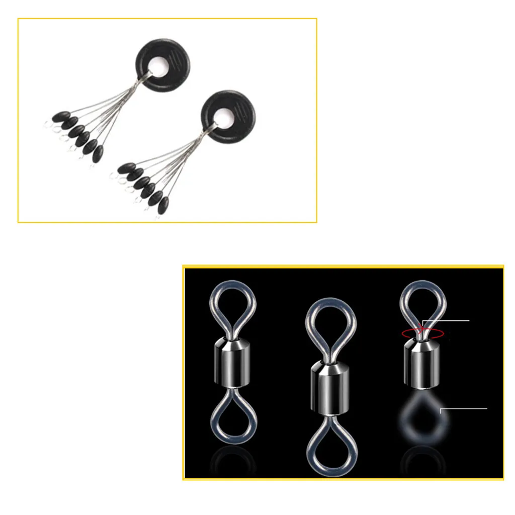 189 шт. включая джиг крючки рыболовные грузила высококачественные защелки с