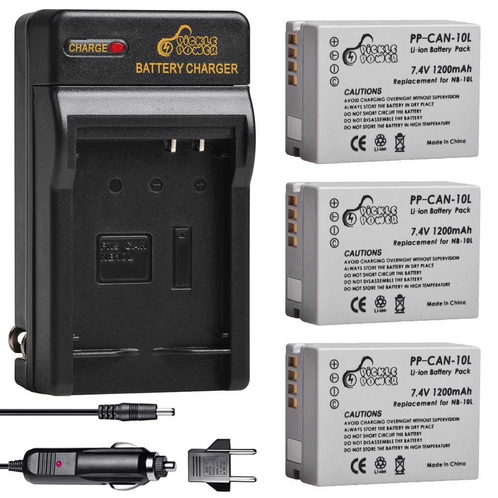 Аккумулятор и настенное зарядное устройство для камеры Canon SX40 HS SX40HS SX50 SX50HS G1 X G1X G15