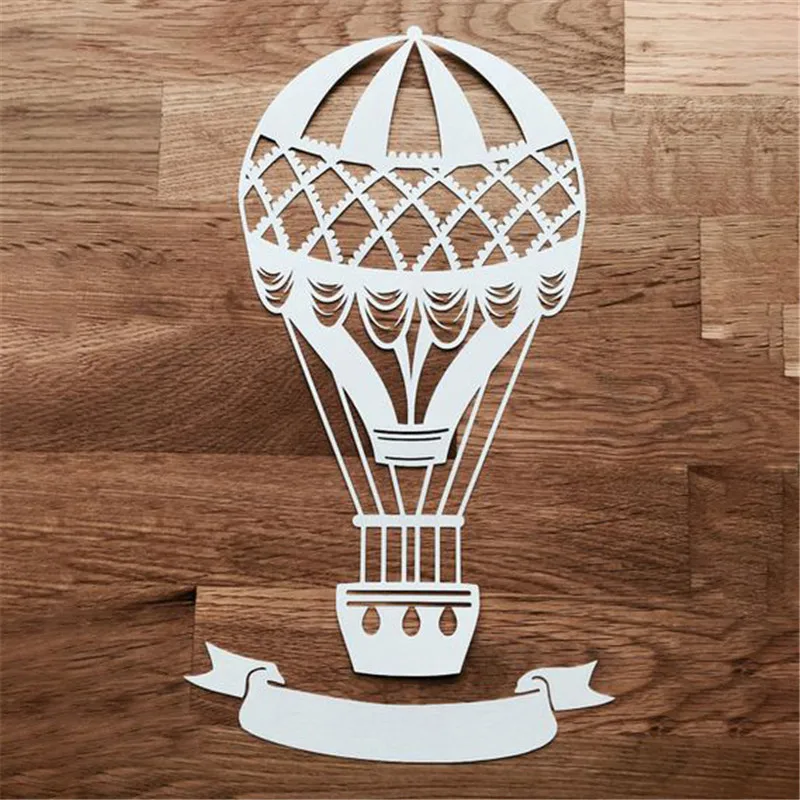 Eastshape кружевные штампы горячий воздушный шар металлические для скрапбукинга