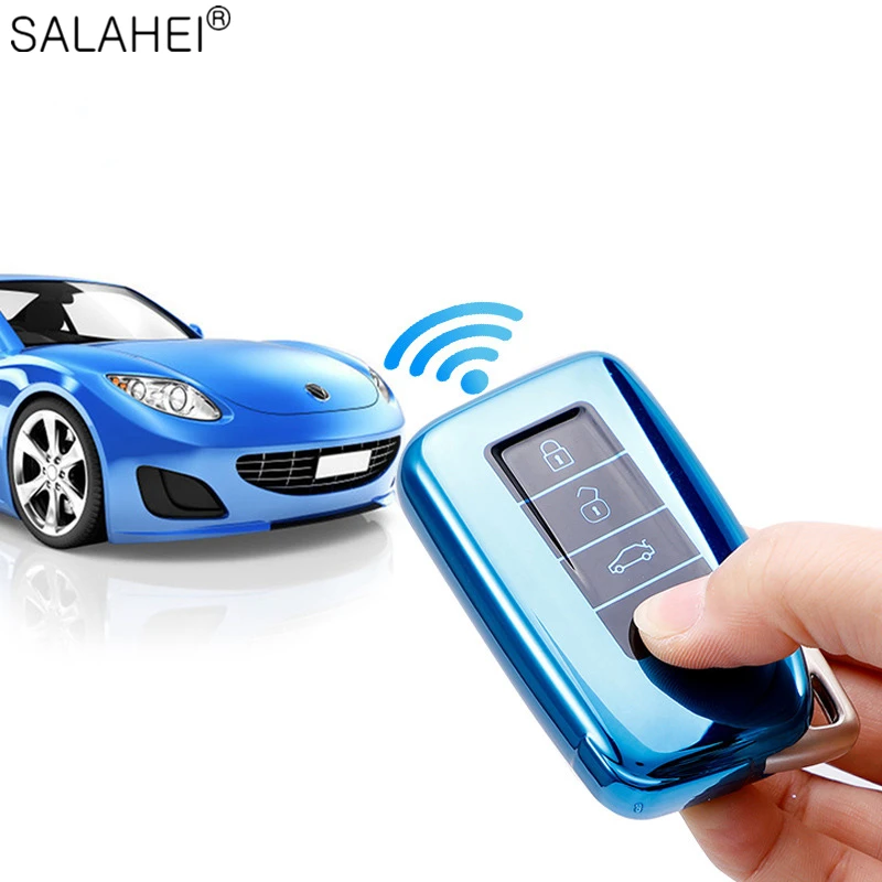 Красочный Новый мягкий TPU чехол для автомобильного смарт-ключа Lexus ES350 GS350 GS450h IS250