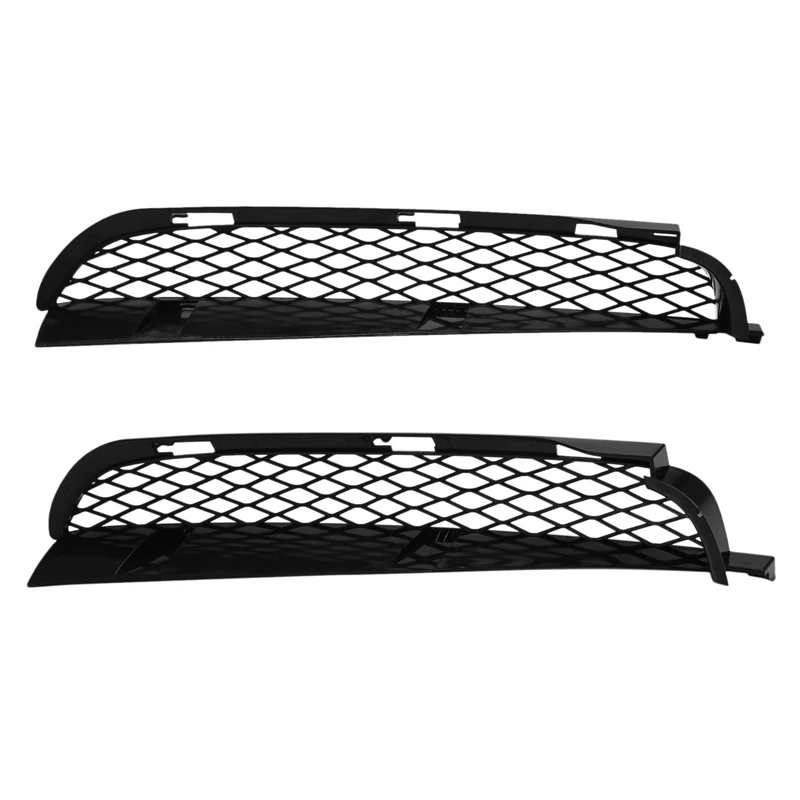 

2PCS Front Bumper Grill Lower Kidney Intake Grille Trim Facelift Right For BMW 2004-2006 X5 E53, Right & Left