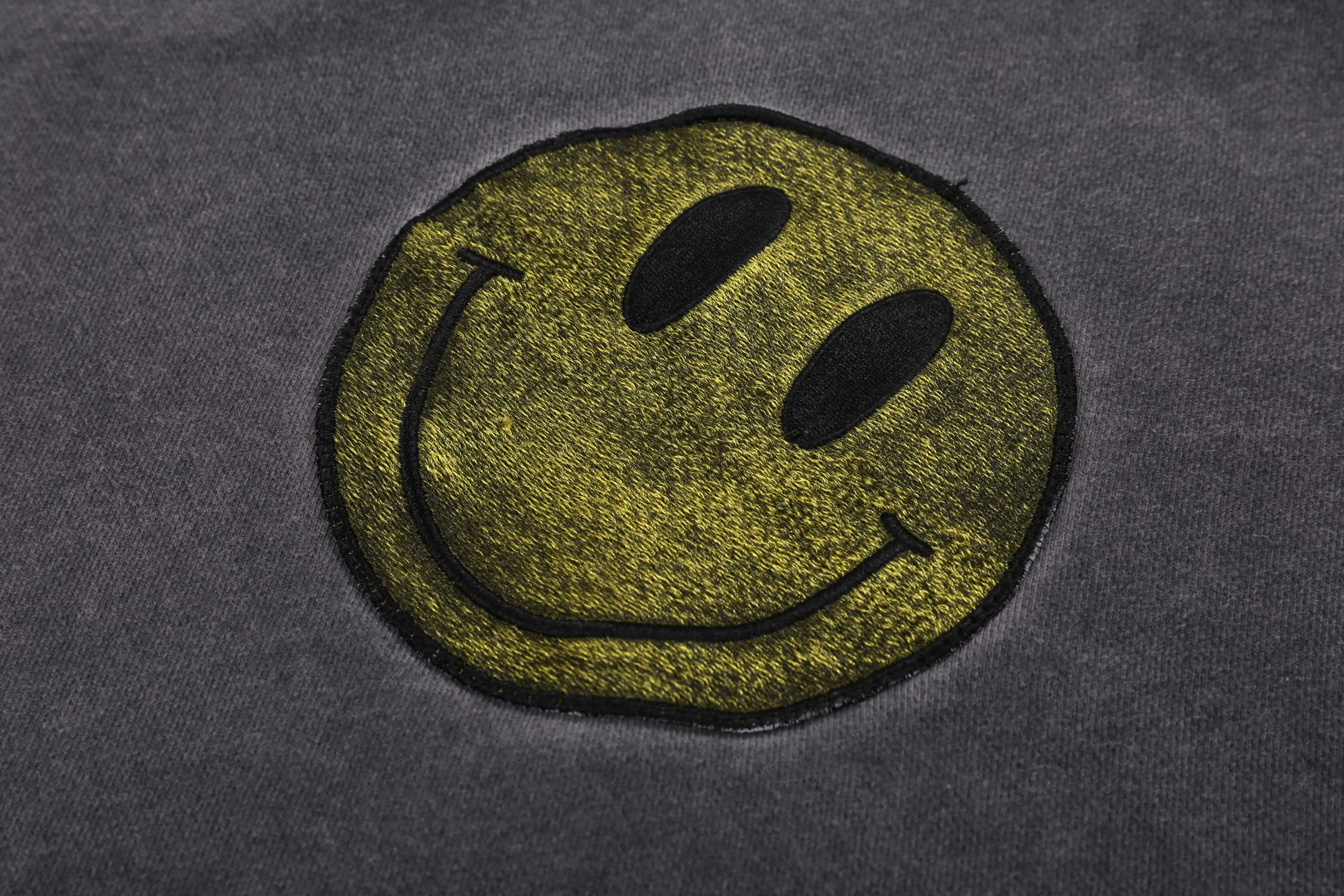 

Kanye cpfm.xyz Hoodie men's and women's 1:1 best quality embroidered smiley face pullover cpfm Hoodie mens clothing