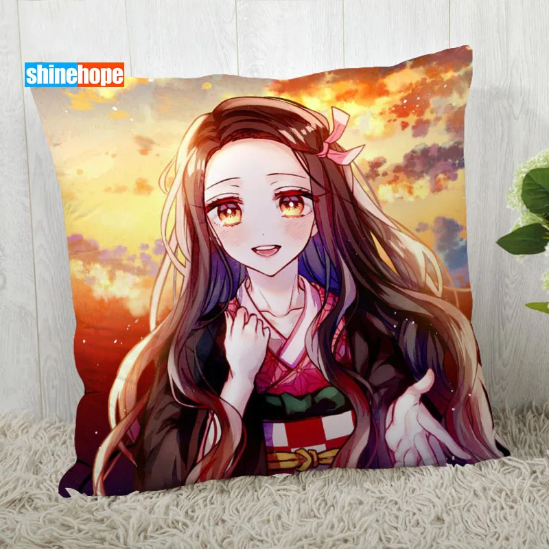 Камадо Nezuko наволочка настроить с аниме современный дом декоративная на подушку