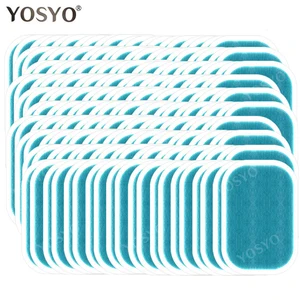 Гелевые подушечки для тренажера 100, 153050EMS пар, сменные массажные гелевые подушечки для тренажера для похудения стимулятор мышц живота