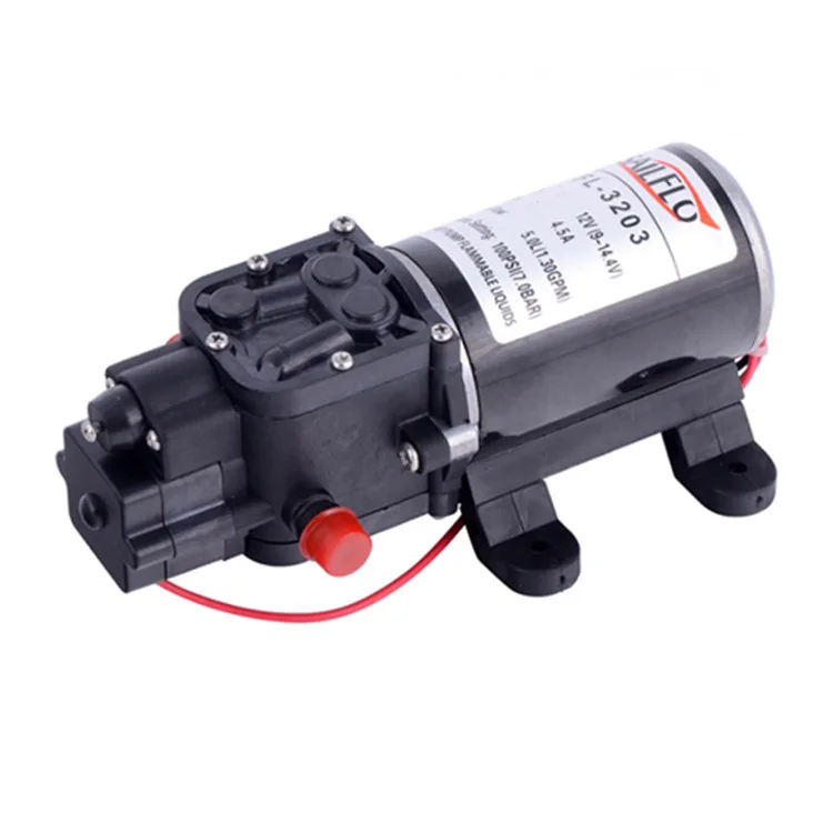 DC 12V 60W микро электрический мембранный Водяной насос автоматический