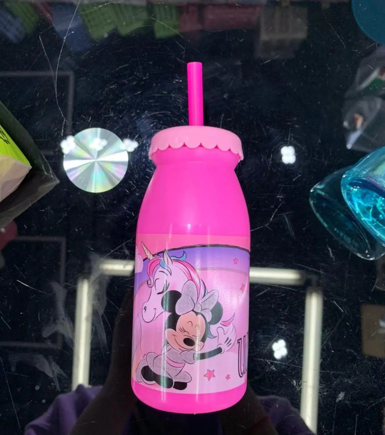 Mickey Mouse Children's Cup Men and women Pupils Kettle Hand Summer Plastic | Дом и сад