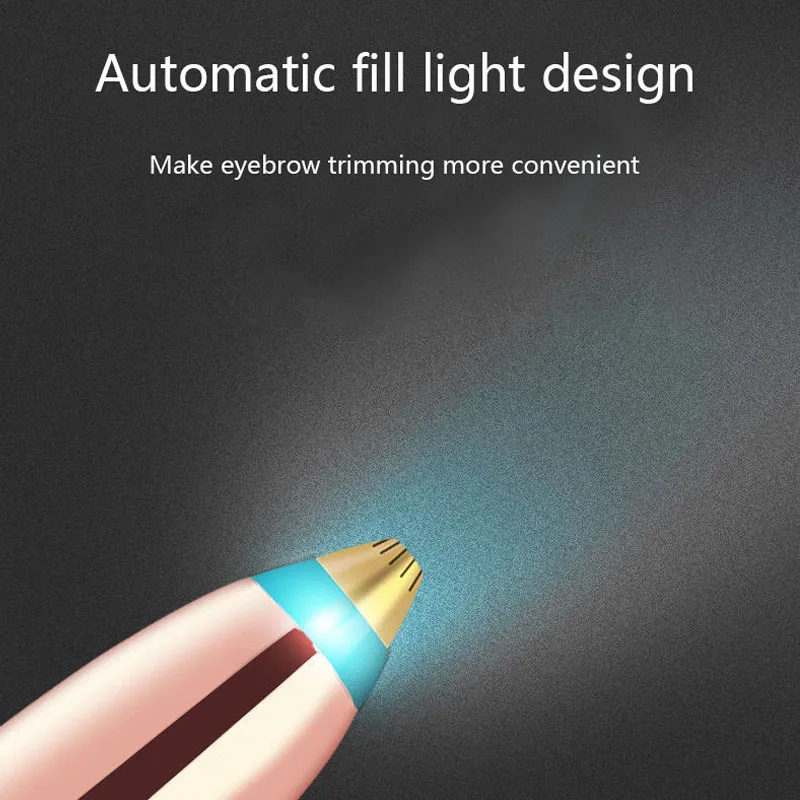 

New Electric Eyebrow Trimmer Painless Eye Epilator Mini Eye Brow Shaper Razor Portable Razor Facial Hair Remover For Women