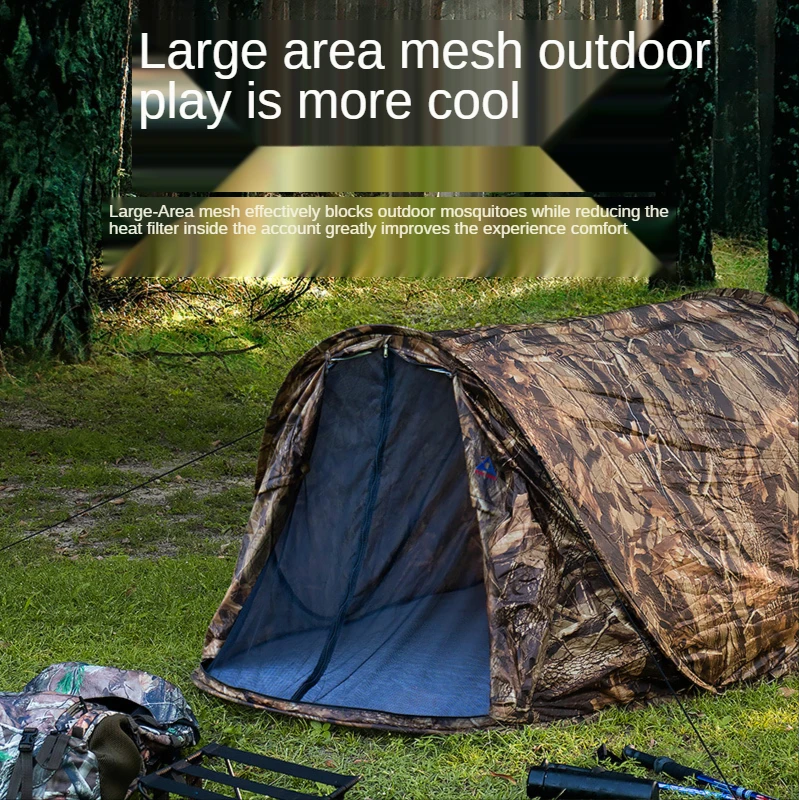 Палатка Автоматическая камуфляжная односкоростная палатка для отдыха на