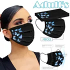 10 шт., маски для лица для взрослых, 3 слоя